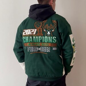 Rare veste NBA Milwaukee Bucks retro vintage image 2