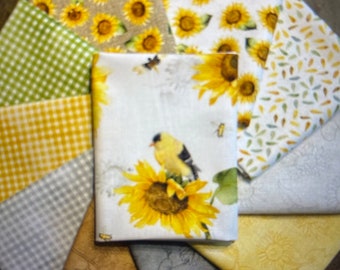 Sonnenblumenfeld Quilt