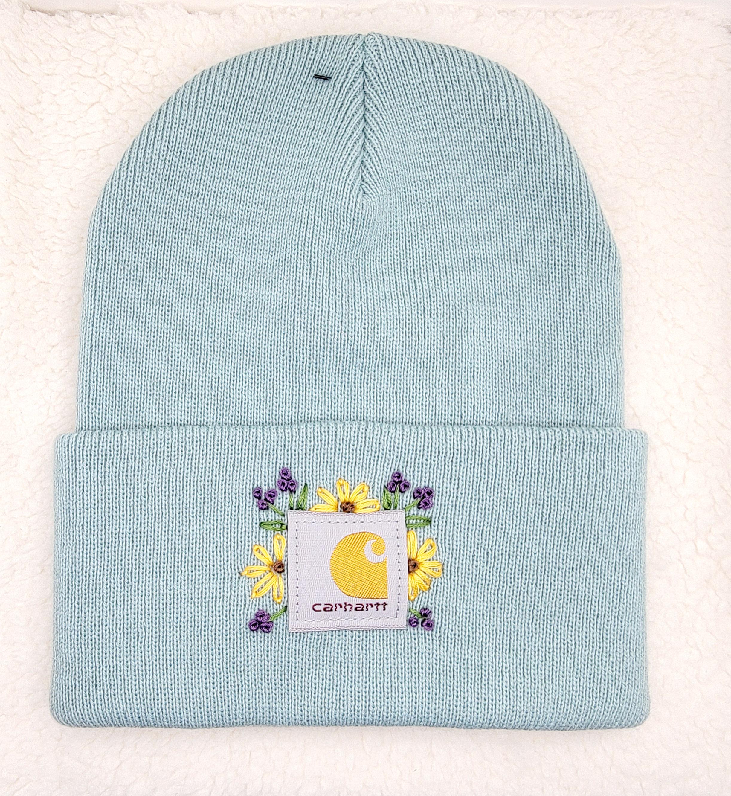 Light Blue Carhartt Beanie Etsy Canada