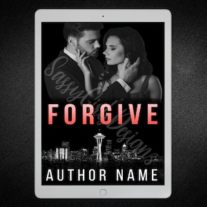 Vergeef - Premade Ebook Cover Design, Romantiek Boekomslag, RomCom Boekomslag, Eigentijdse Boekomslag