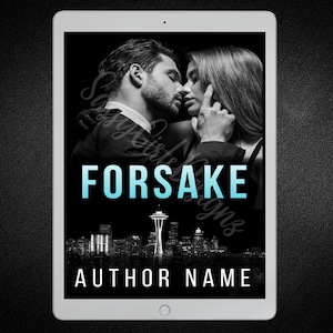 Forsake - Premade Ebook Cover Design, Romance Book Cover, RomCom Book Cover, Contemporary Book Cover
