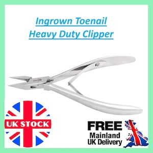 Toe Nail Ingrown Pointed Clippers Cutters for Think Fungal Nails Podiatry Chiropody Instrument
