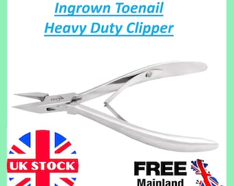 Toe Nail Ingrown Pointed Clippers Cutters for Think Fungal Nails Podiatry Chiropody Instrument