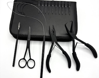 18pcs Professional Hair Extension Kit