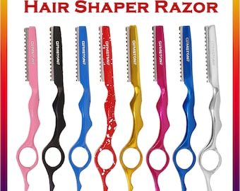 Professional Hair Shaper Razor Feather Styling Comb Cutting Hairdressing Hair Shaper Thinning Razor Shaving Tool
