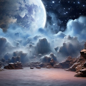 Weltraum Digital Backdrop, Weltraum Hintergrund, Fotografie Zusammengesetzte Porträts, Outerspace Digital Prop