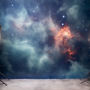 Weltraum Digital Backdrop, Weltraum Hintergrund, Fotografie Zusammengesetzte Porträts, Outerspace Digital Prop