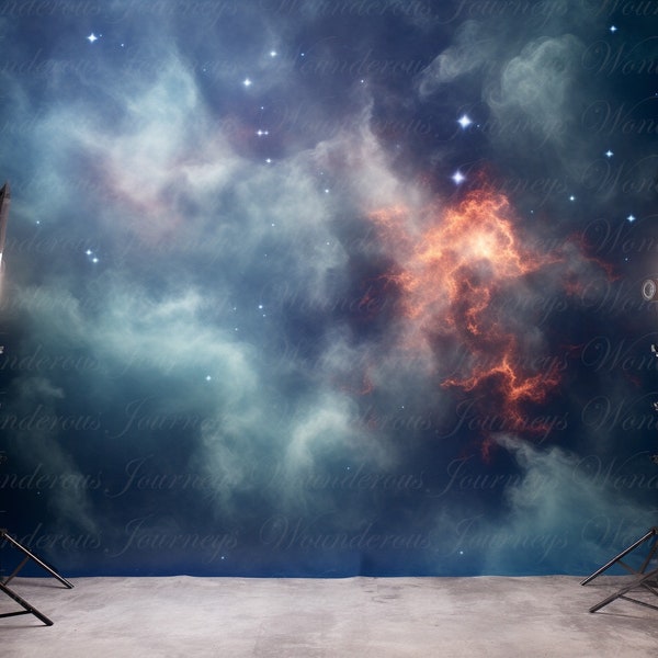 Space Digital Backdrop, Space Background, Photography Composite Portraits, Outerspace Digital Prop