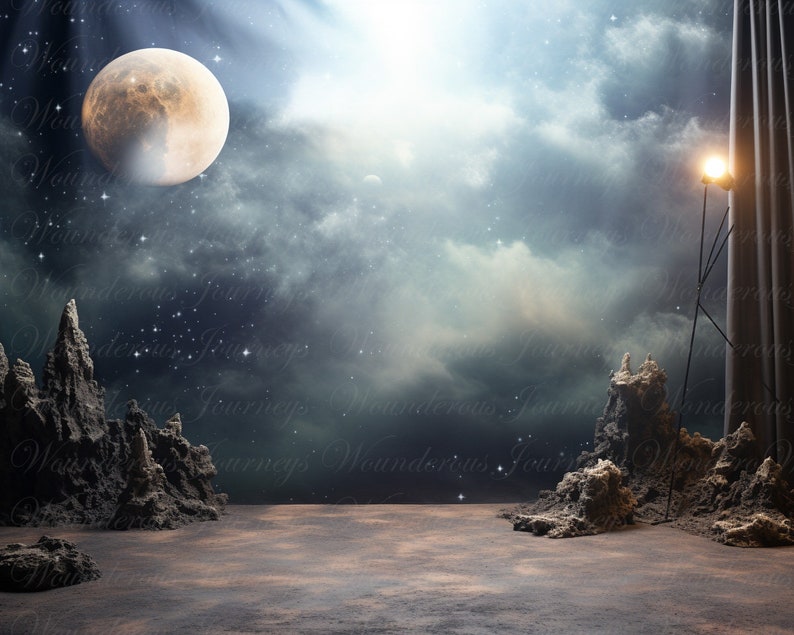 Space Digital Backdrop, Space Background, Photography Composite ...
