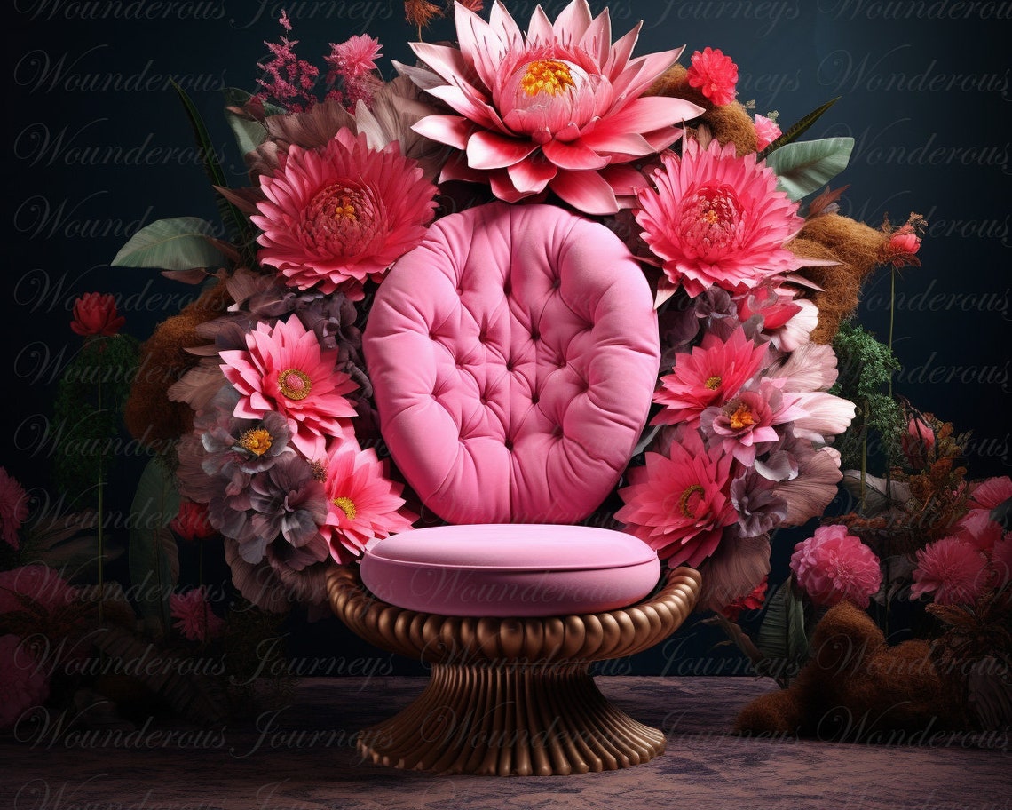 Chair Digital Backdrop, Digital Background Chair, Digital, Backdrop