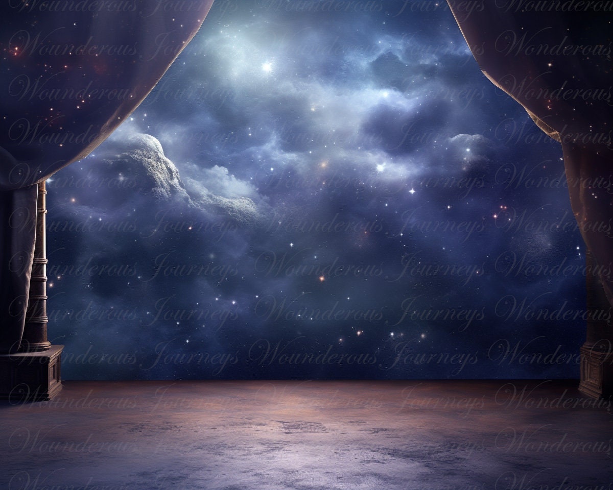 Space Digital Backdrop, Space Background, Photography Composite ...