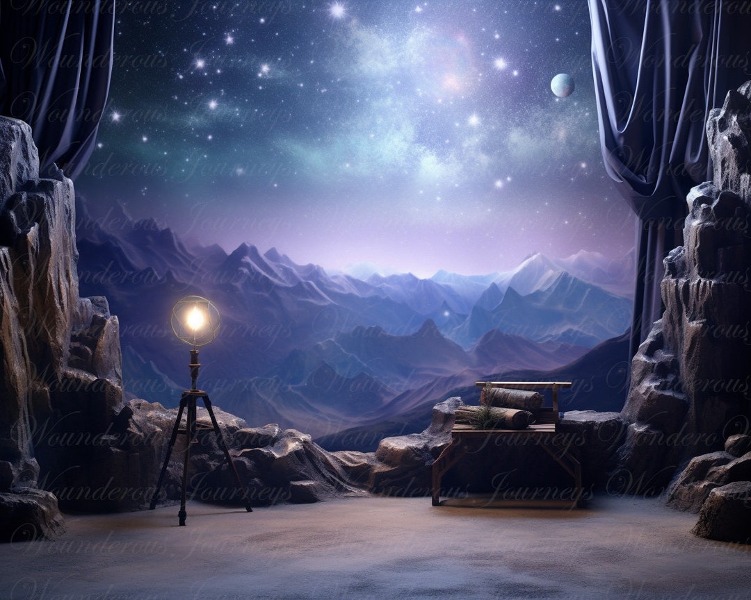 Space Digital Backdrop, Space Background, Photography Composite ...
