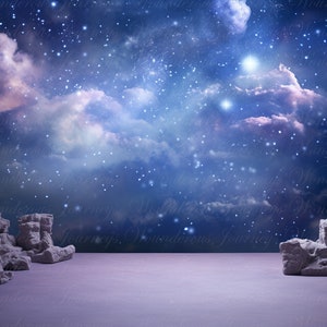 Weltraum Digital Backdrop, Weltraum Hintergrund, Fotografie Zusammengesetzte Porträts, Outerspace Digital Prop