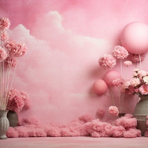 Newborn Digital Backdrop, digital background newborn, digital, girl backdrop newborn, newborn digital composite digital, pink backdrop