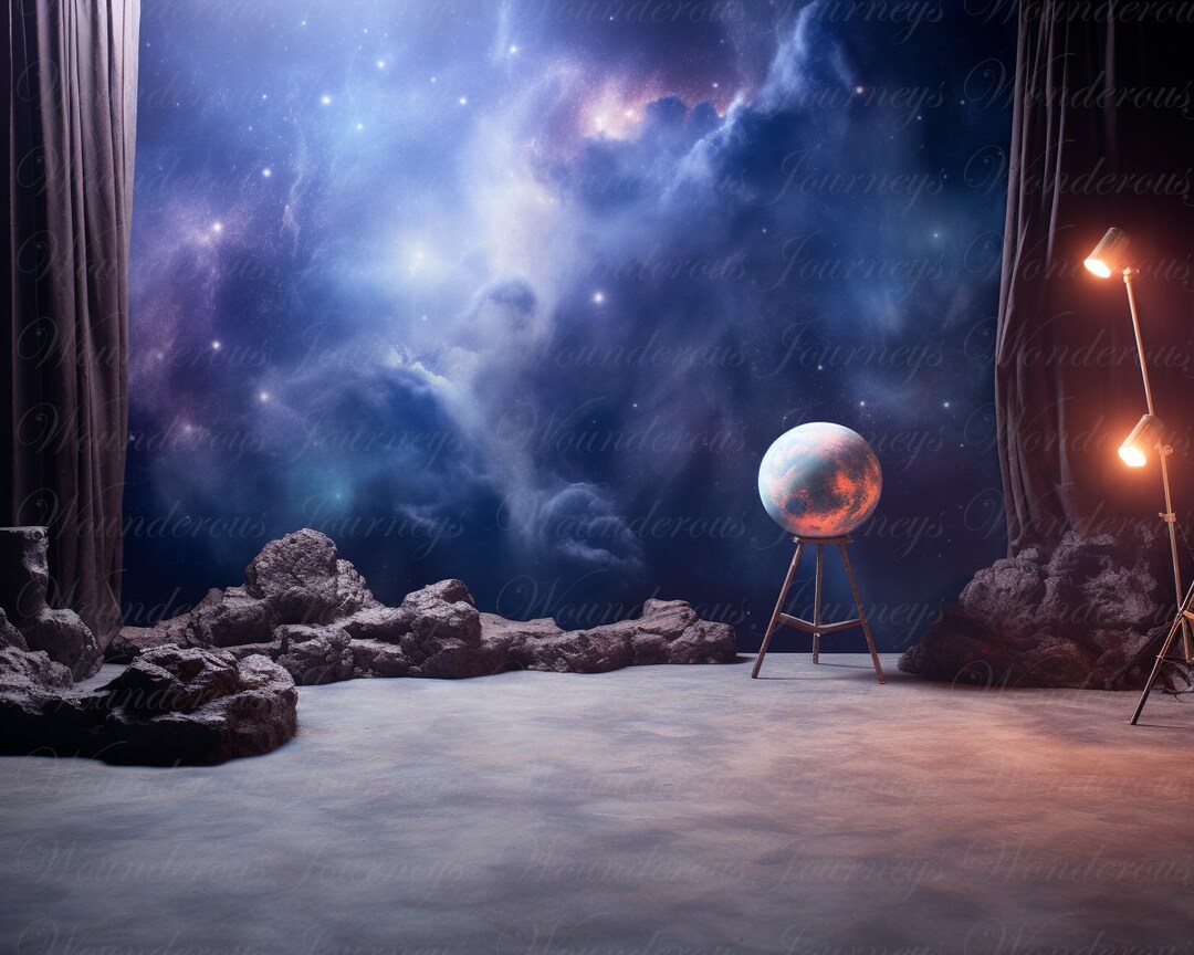 Space Digital Backdrop, Space Background, Photography Composite ...