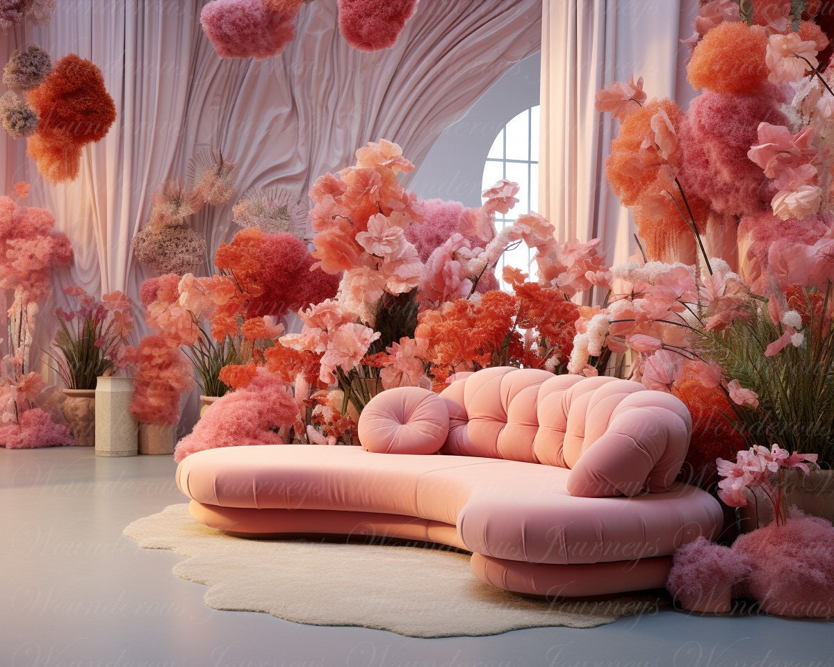 Sofa Digital Backdrop, Digital Background Sofa, Digital, Backdrop Sofa