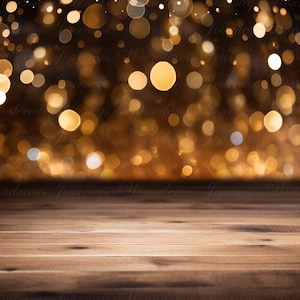 Bokeh Digital Background, Gold Bokeh Photography Backdrop, Photography Digital Backdrop, Bokeh Backdrop, Bokeh Digital Backdrop