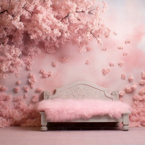 Newborn Digital Backdrop, digital background newborn, digital, girl backdrop newborn, newborn digital composite digital, pink backdrop