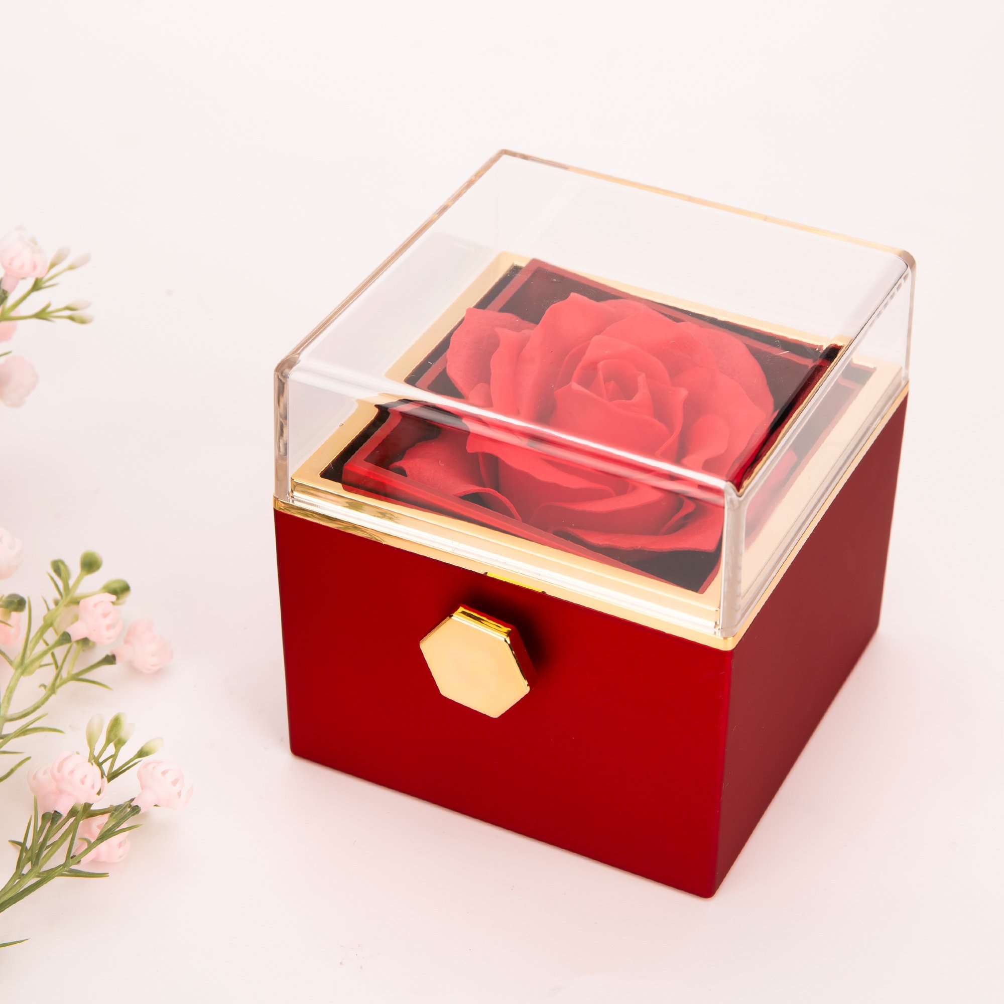 Rose necklace box Clearance