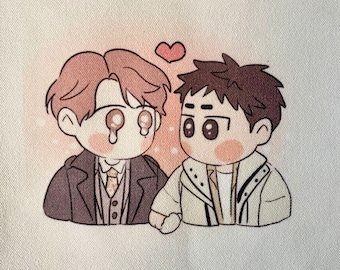 The Third Ending BL Tote Bag *Large* (Yaoi Manhwa, Anime Merchandise)