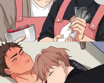 The Third Ending BL *2 Postcards (Yaoi Manhwa, Anime Merchandise)