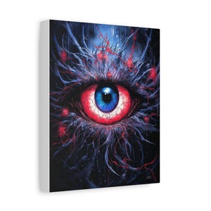 Canvas Art, Cosmic Eye Esoteric All-Seeing Eye, Wall Decor, Spiritual Art Print, Mystical Home Decor