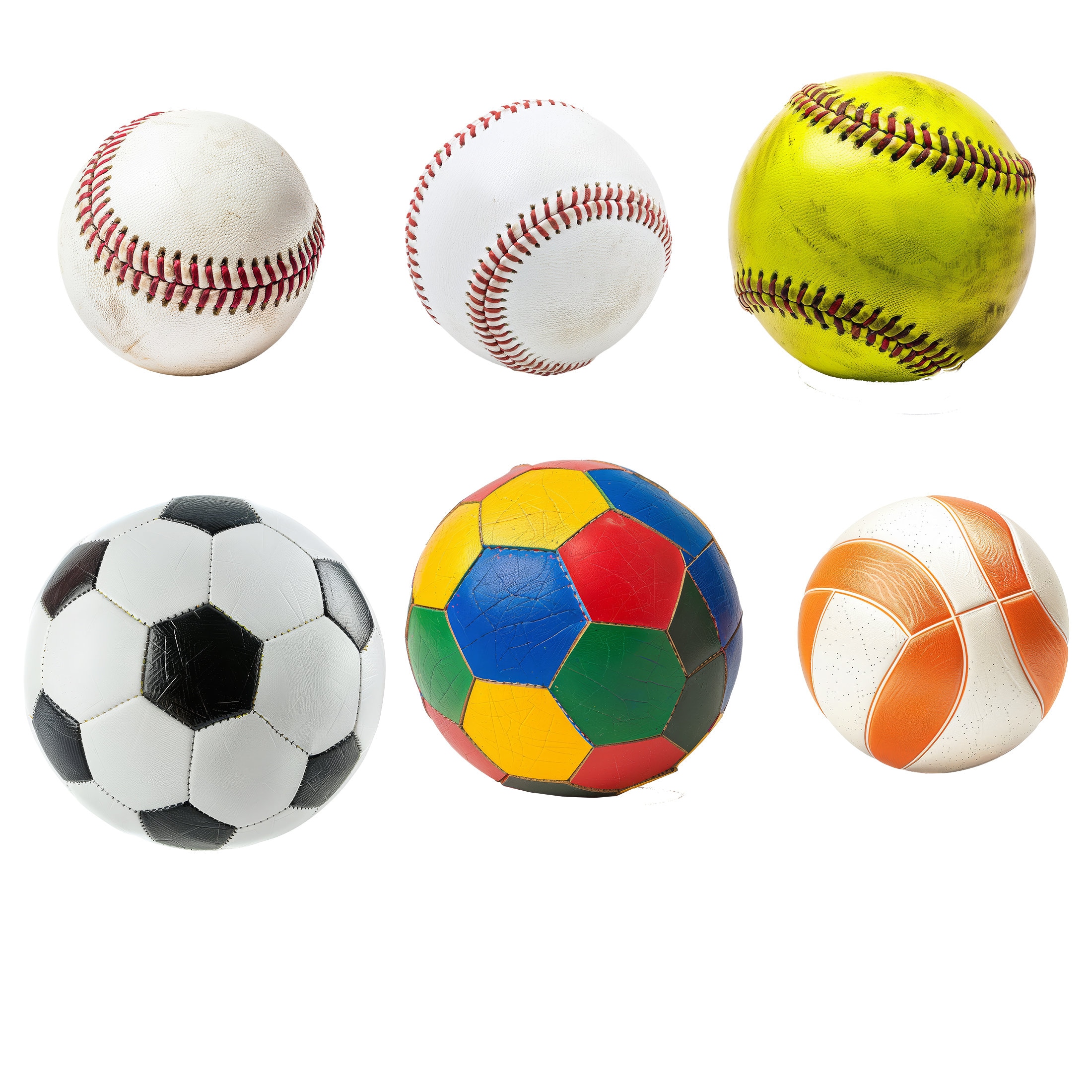 Sports Ball Clipart Collection, Football Clipart, Baseball Clip Art ...