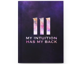 Angel Number 111 Affirmation Hardcover Journal