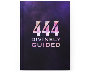 Angel Number 444 Affirmation Hardcover Journal