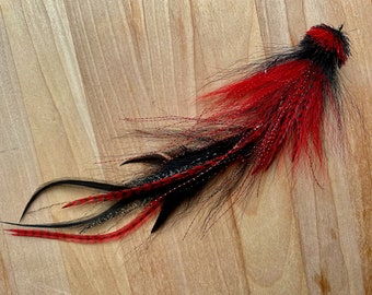 Red/Black 747 style Musky/Pike fly