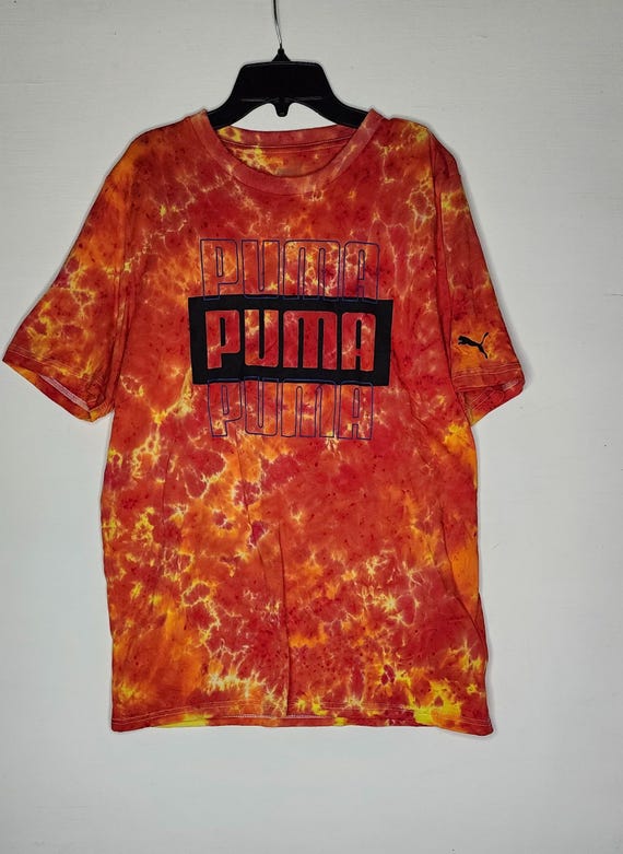 puma tie dye t shirt