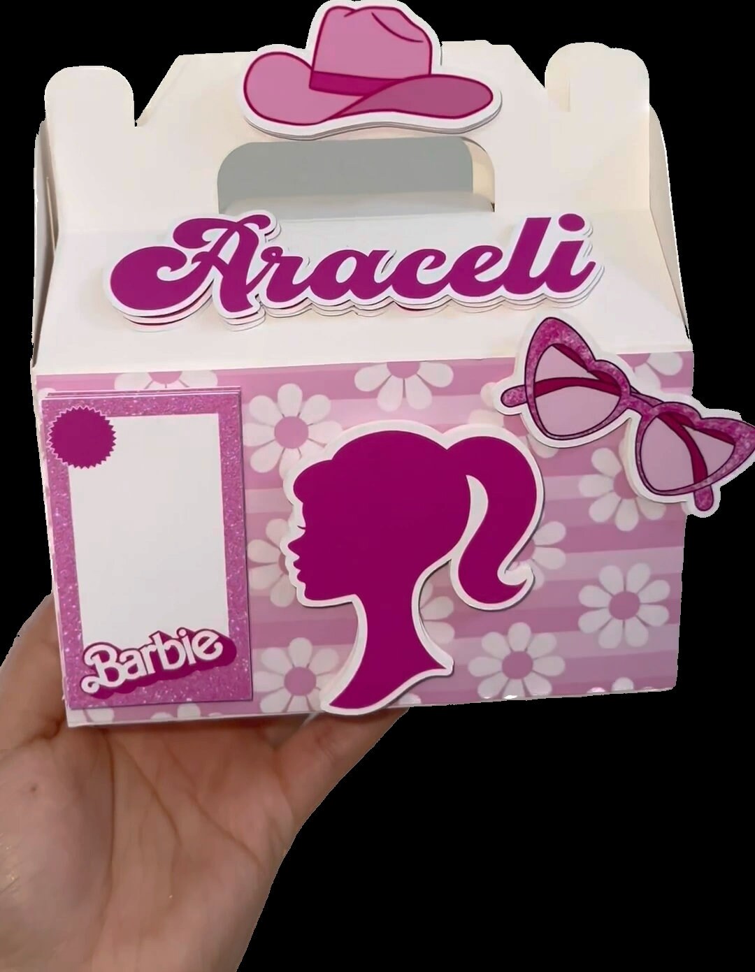 Barbie Gable Boxes Barbie Favor Boxes Barbie birthday barbie themed decor Party Favors party decor Birthday Boxes goodie
