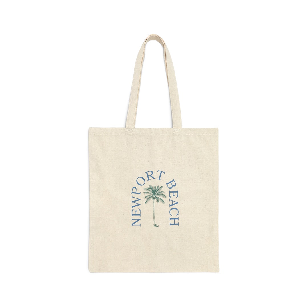 Palm Tree Beach Print Pattern Leather Tote Bag