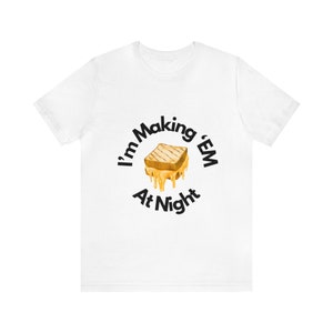 Shane Gillis Making Grilled Cheese Night Unisex T-Shirt - A Toasty Homage to Late-Night Snacking!