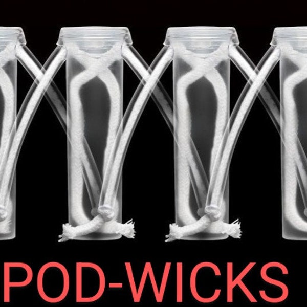 Pod-Wicks-3oz...Stop drowning invertebrates with heavy top watering. Pod-Wicks are also perfect for terrariums, bioactives and plants.