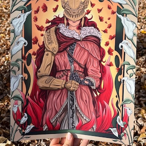 Malenia Elden Ring/ 11x14 Art Print
