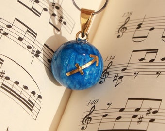 Sagittarius BOLA Pendant/Horoscope Jewelry Gift/Constellation Gift/Birthstone Gift/Boho Constellation Jewelry /Astrology Gift/Star Sign