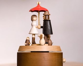 Romantic  Umbrella Music Box | Perfect Gift for Valentine's Day| Girl Birthday Gifts |Gift for Her | Gift for Him | Wedding Gift|