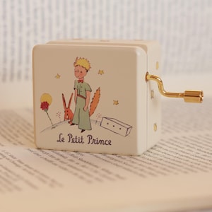Personalisierte Die Spieluhr des kleinen Prinzen / Geschenk für Neugeborene / Geburtstagsgeschenk / Geschenk für Neugeborene / Vatertagsgeschenk
