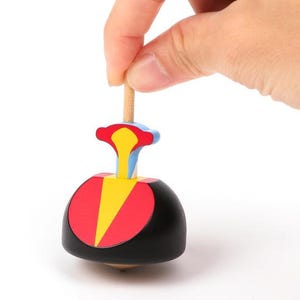 Volcanic Spinning Top/ Vintage Gifts / Wood Toy / Party Favor Toy / Old Time Toy / Gift for Friend / Gift for Boy/Birthday Gift/Vintage Toy