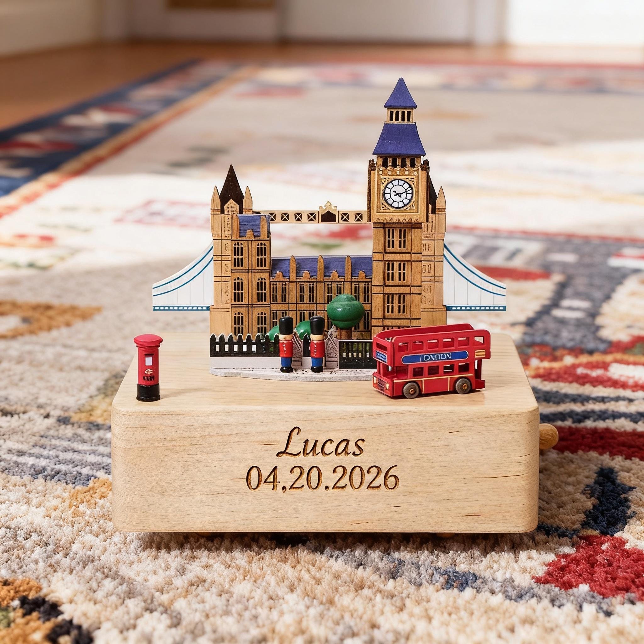 Big Ben Music Box - Etsy