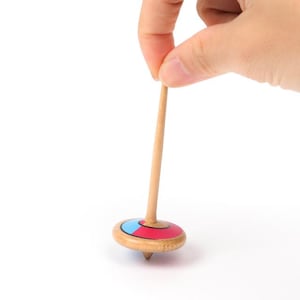 Animal Spinning Top/ Vintage Gifts / Wood Toy / Party Favor Toy / Old Time Toy / Gift for Friend / Gift for Boy/Birthday Gift/Vintage Toy