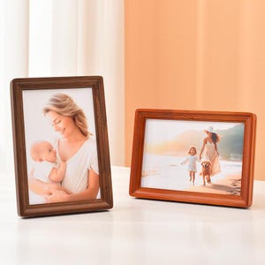Personalized Singing  Frame Music Box / Collect Your Memories / Musical Gift / Engraved Text or Name on the Frame / Best Gift for Father /