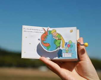 ミニ「星の王子さま」本型オルゴール | 本好きの方、星の王子さま