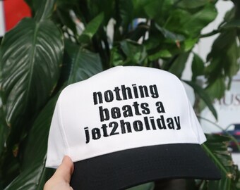 Embroidered 'Nothing Beats a 2Holiday' Hat, Unisex, Adult