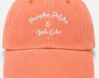 This Is My Pumpkin Patch Hat - Washed Chino Cap