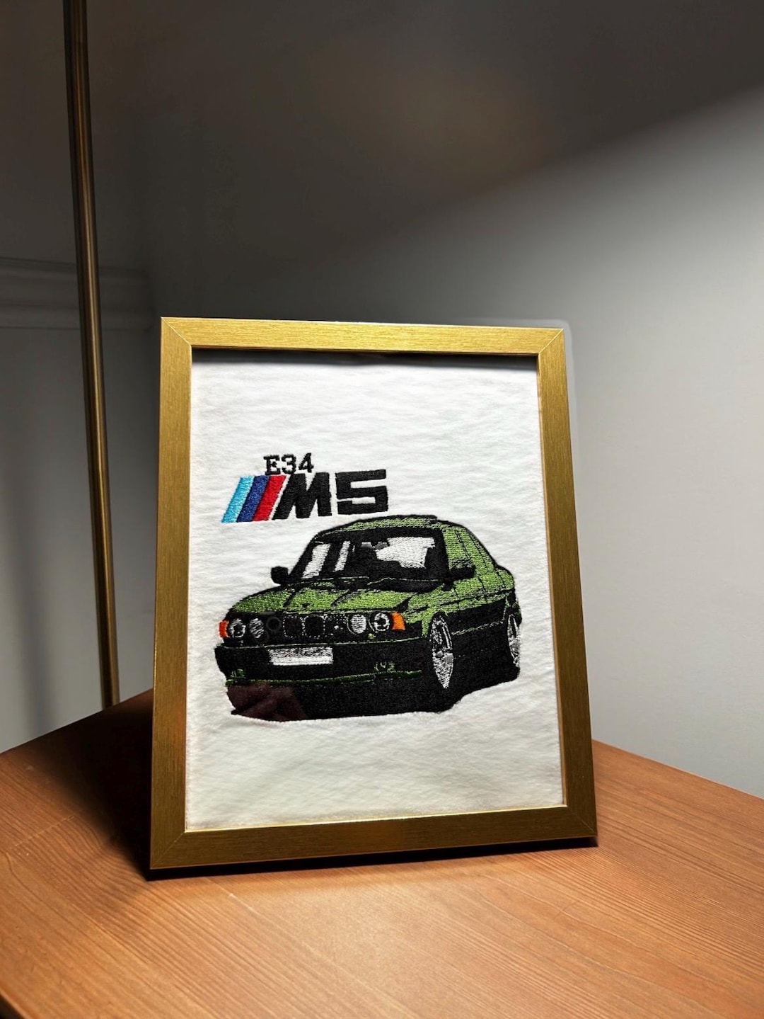 Custom Embroidered Car Frame, Personalized Car Gift for Him, Custom Car ...