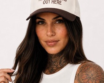 Embroidered It's Almost As Hot As My Husband Outside, Unisex, Adult, Hat