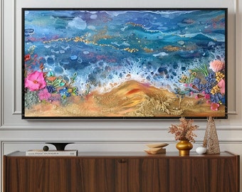 Frame TV Art Beach Collection Bundle of 17 Arts | Samsung Frame TV Art | Modern Art | Digital Artwork for The Frame TV