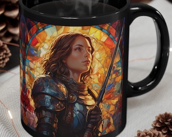 St Joan Of Arc saints Coffee Mug,  St Joan Of Arc Coffee Mug, saints mug, christian mug, faith mug